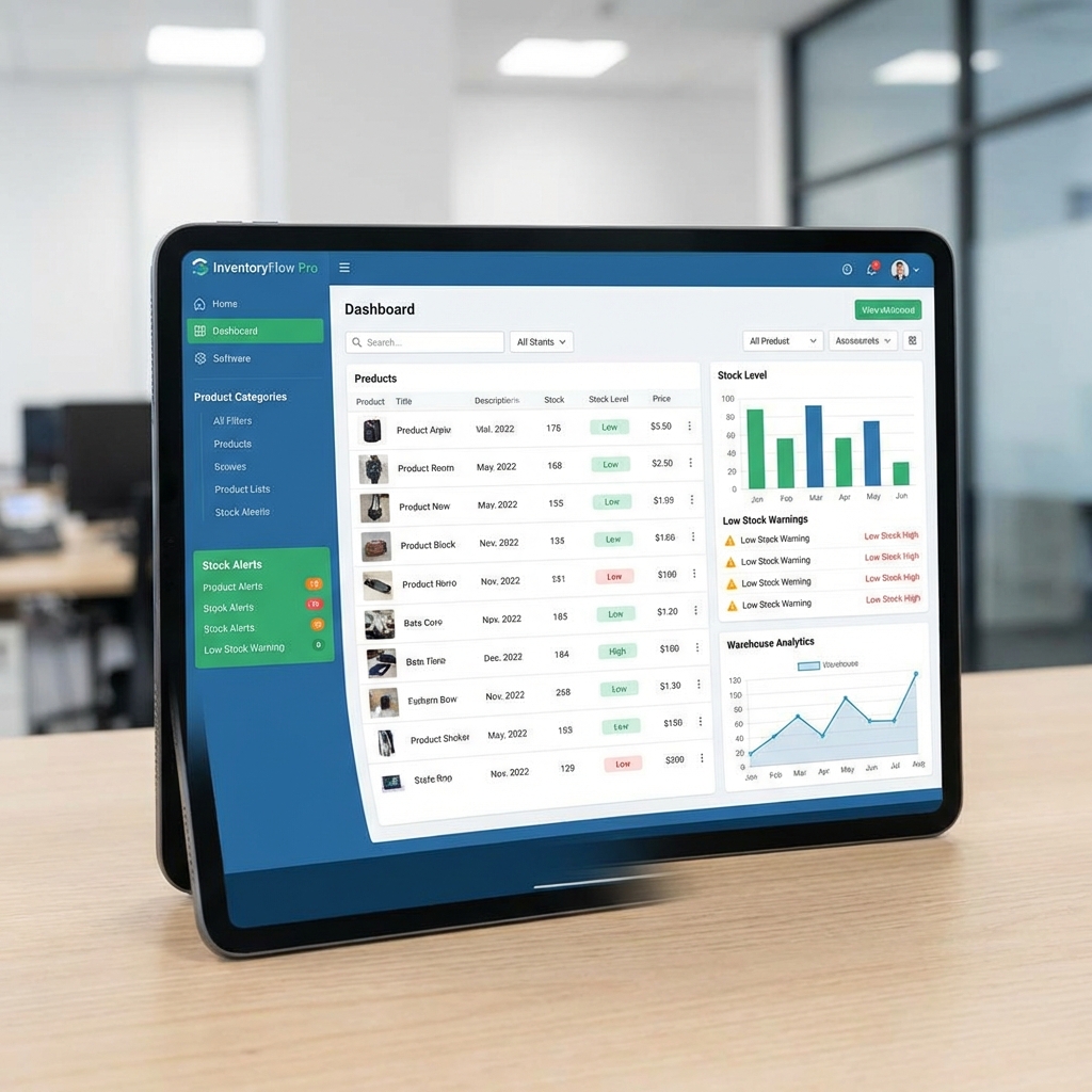 Software de Áridos Dashboard